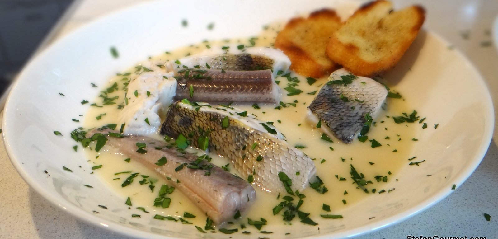 Michelin star fish dishes Google GOURMET DISH