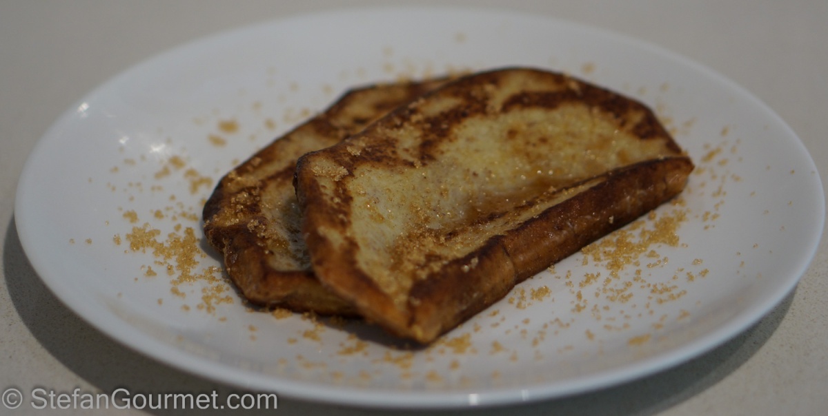 French Toast Sous-vide – Stefan's Gourmet Blog